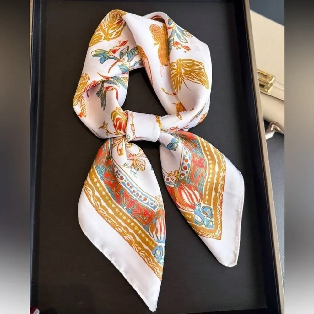 Butterfly Print Scarf N1382